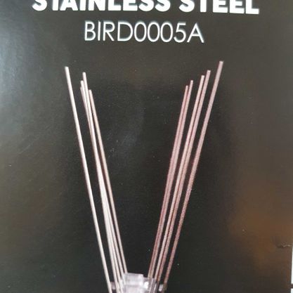 Stainless steel bird spikes